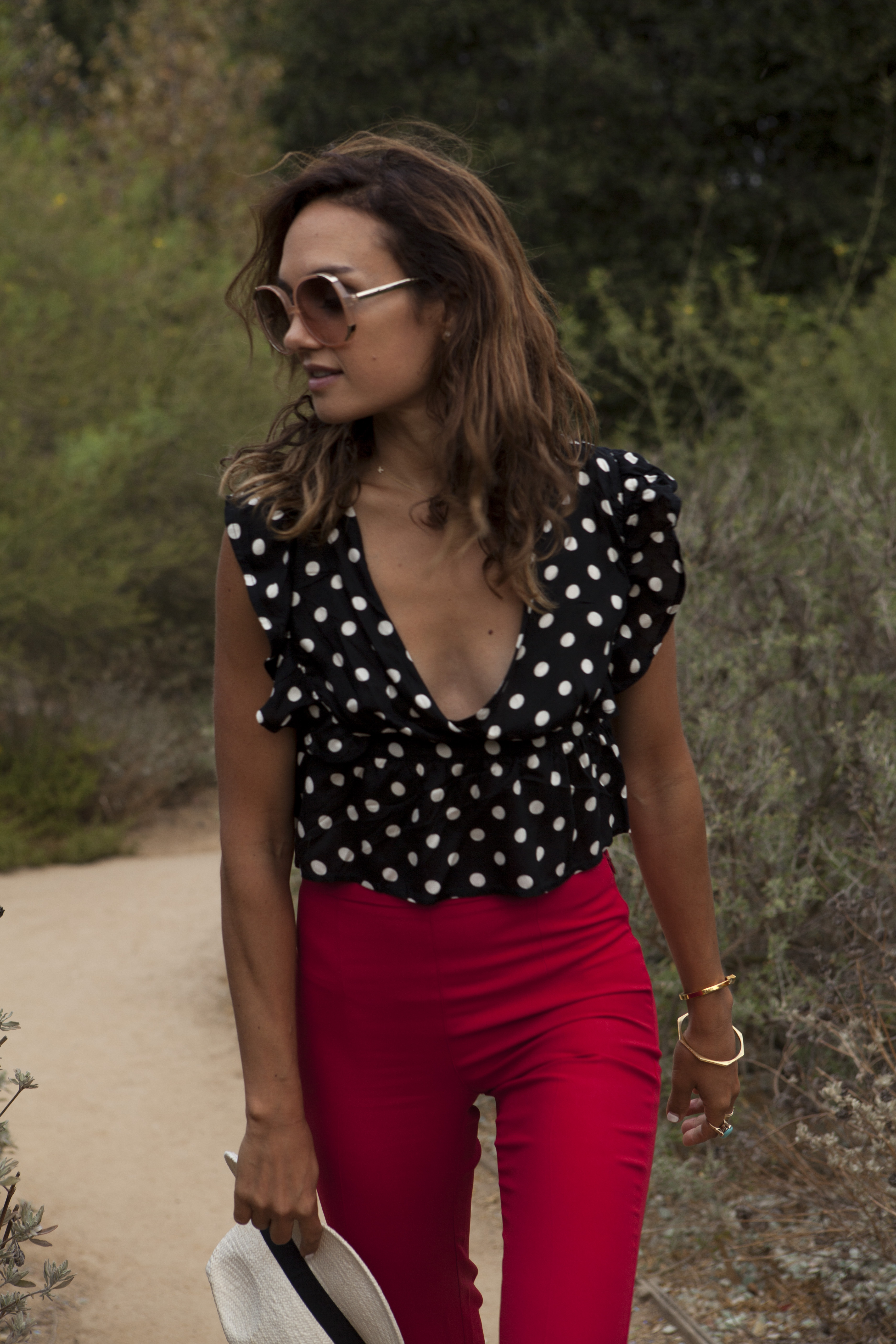 rangle Raffinaderi skyld Red Pants and Polka Dots - Shalice Noel