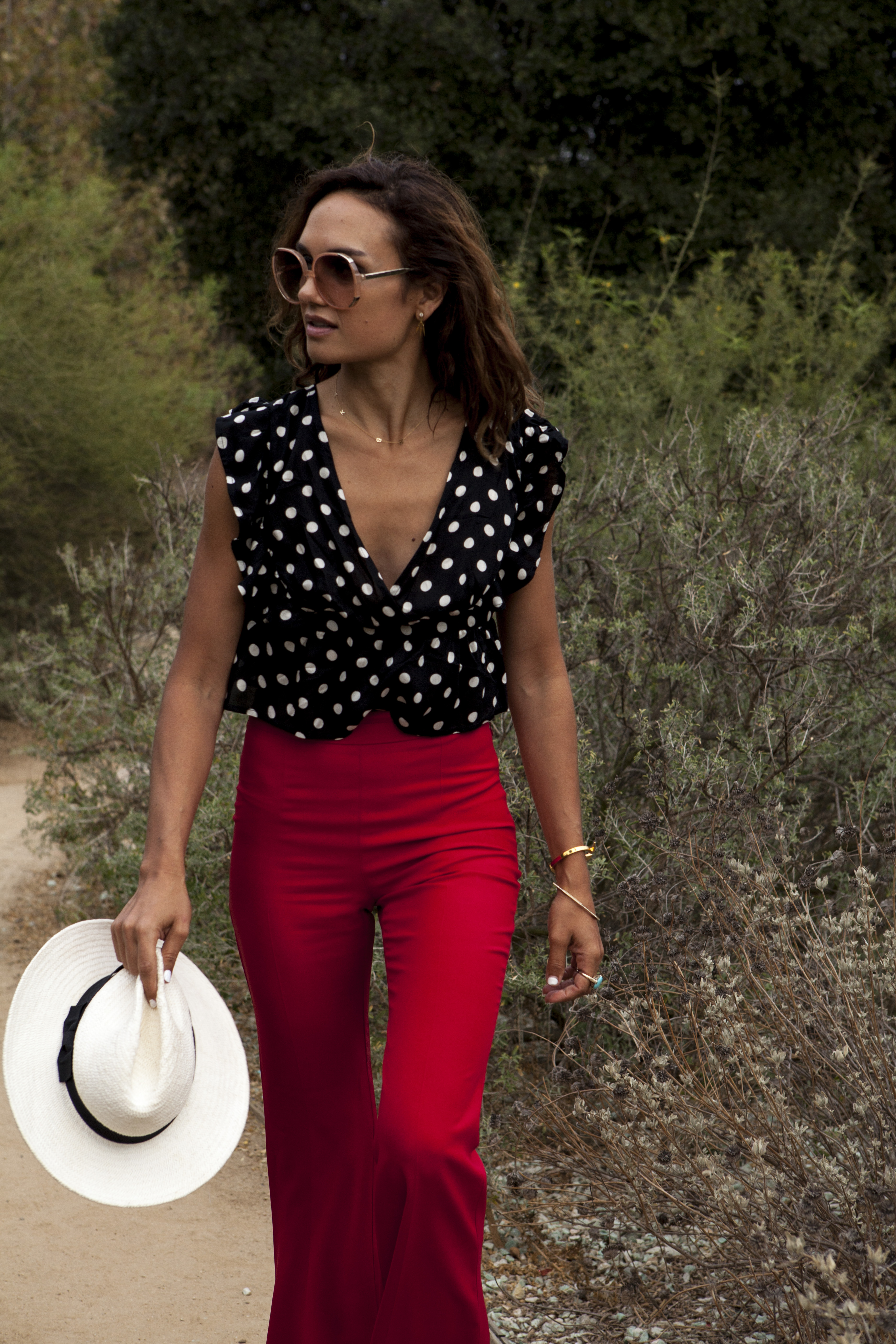 rangle Raffinaderi skyld Red Pants and Polka Dots - Shalice Noel