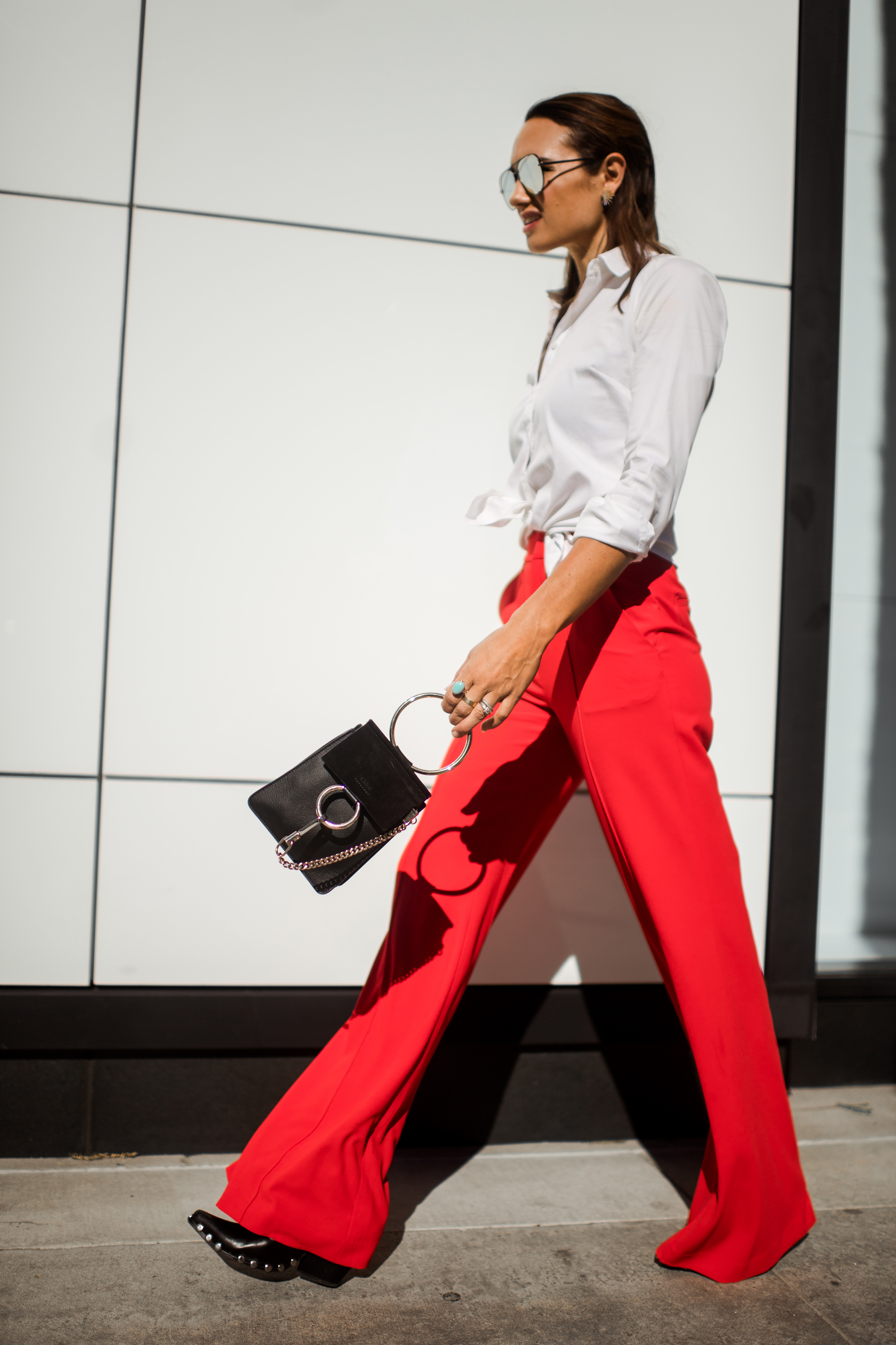 Peach and Dark Red  Transitioning from winter to Spring  Thatcorporatechic