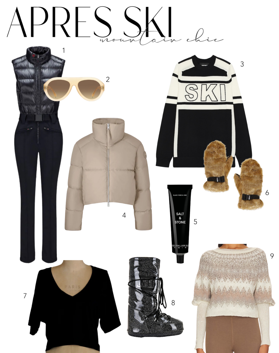 Ski-Collage